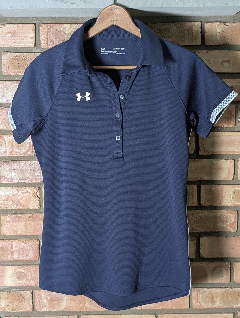 Under Armour Navy Blue Women's Polo